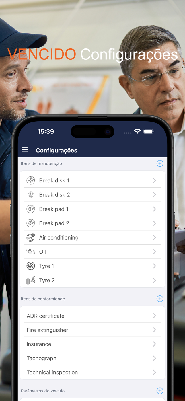 Configuração de conformidade