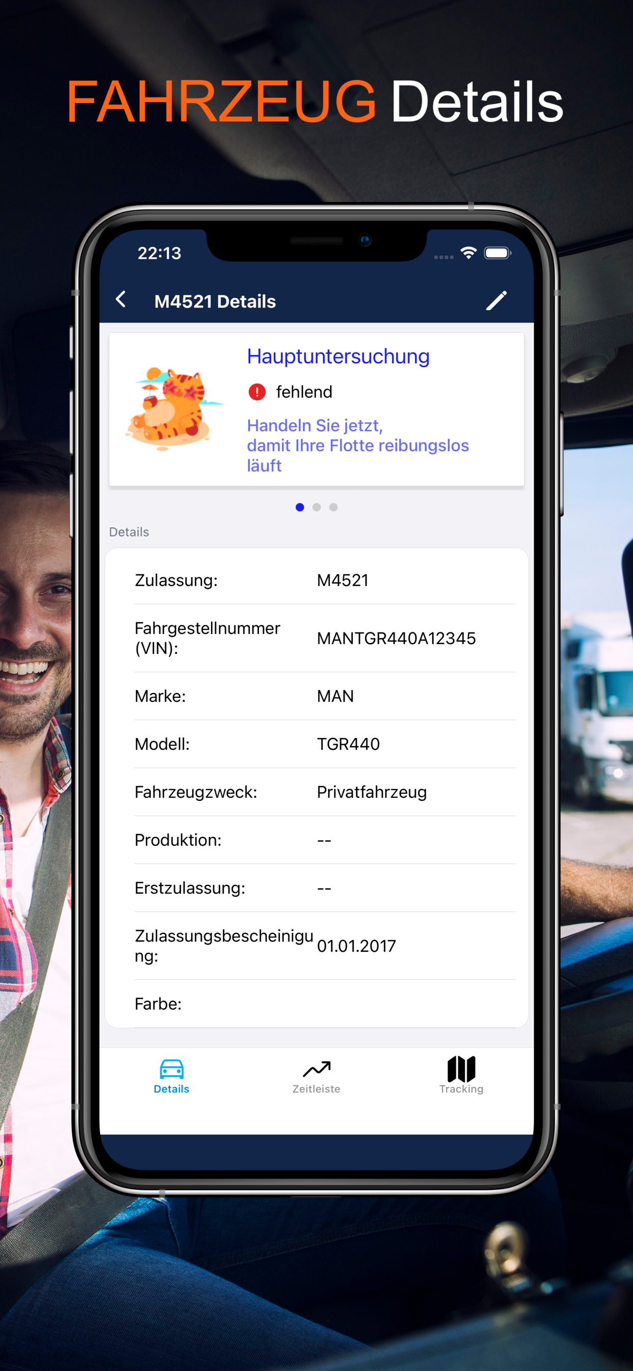 Fahrzeugdetails